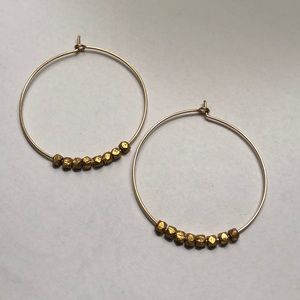 Nashelle Gold Hoop Earrings